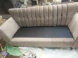 3 Seater Double Layer Fabric Sofa - 1