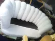 3 Seater White Basket Sofa - Brand New - 1