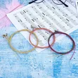 Pack of 6 Guitar Steel Strings - Light Tension - 3