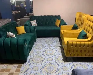 7 Seater Chesterfield Sofa Set - Brand New
