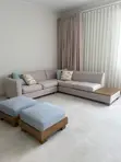 Living Room Bean Sofa Set - 7 Seaters - 2
