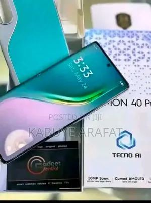 New Tecno Camon 40 Pro 5G 256GB Black