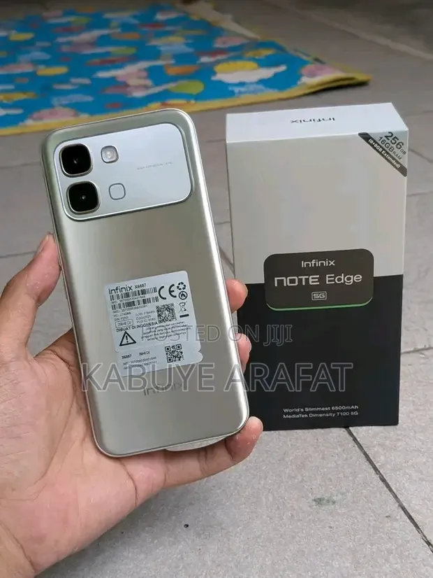 New Infinix Note Edge 5G 256GB Silver - 1