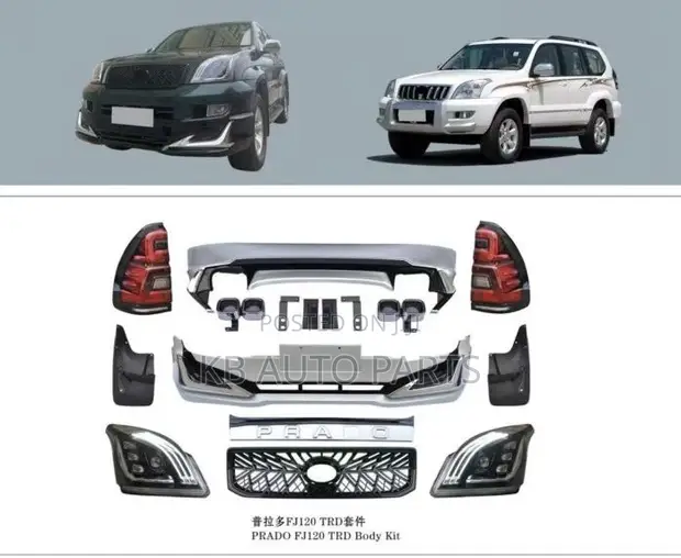 Toyota Prado FJ120 2006 Body Kit Upgrade - 1