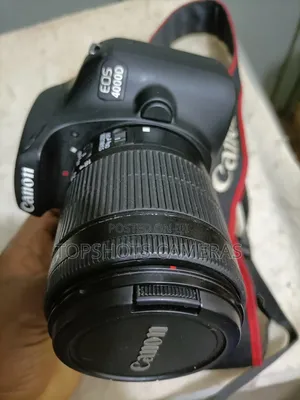 Canon EOS 4000D DSLR with 18-55mm Lens