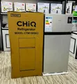 Chiq Fridge 150L Silver Double Door - 1
