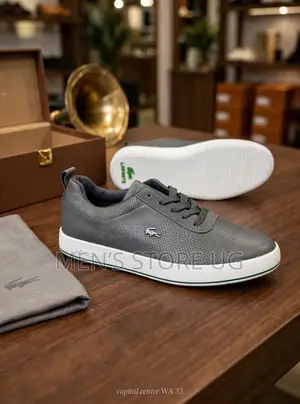 Lacoste Men's Genuine Leather Casual Shoes