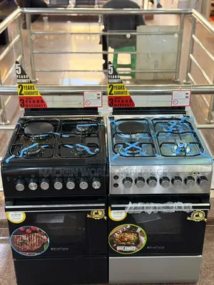 Blueflame 60x50cm Cooker: 3 Gas + 1 Electric Burner