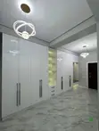 Modern Large Master Bedroom Wardrobe - White Gloss - 1