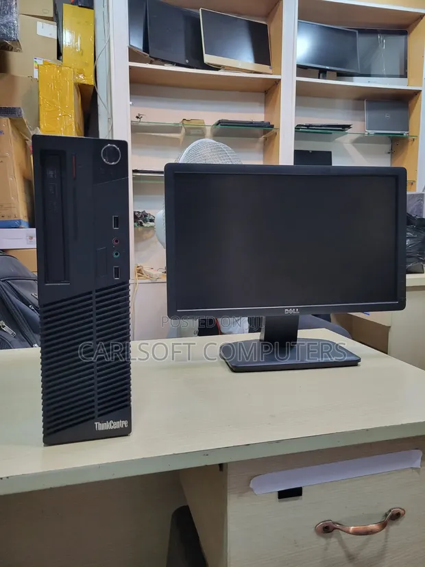 Lenovo Desktop Computer - Core i3, 4GB RAM, 500GB HDD - 1