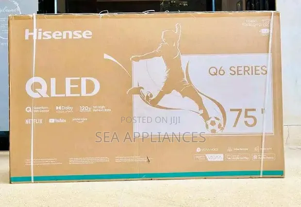 Hisense 75" QLED Smart TV - 1