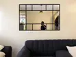 Black Grid Mirror - 1