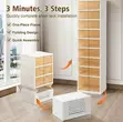 9-Layer Foldable Shoe Rack Organizer - 4
