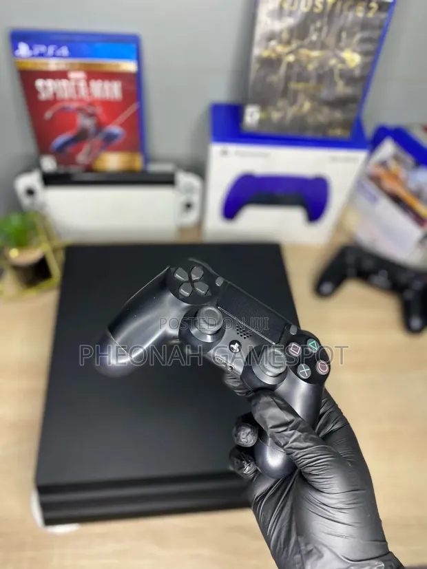 Chipped PS4 Pro with 35 Games & 2 Controllers - 1