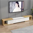Brand New Wooden TV Stand with Drawers and LED Lights - 1