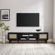 Brand New TV Stand Unit with Drawers and LED Lights - 1