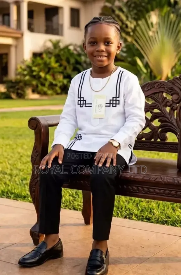 Boys African Wear Suit - 1