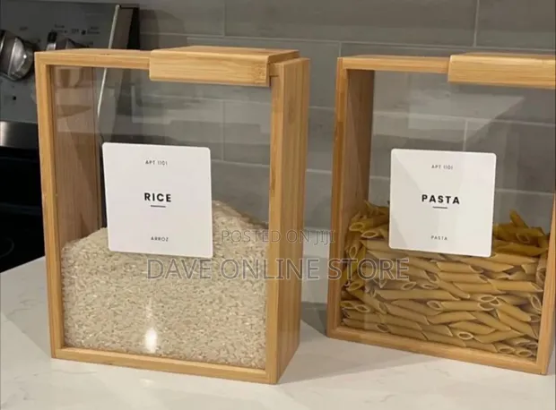 3L Cereal & Grain Containers (Set of 3) - 1