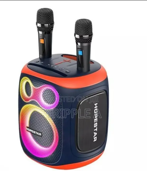 Hopestar Ultimate Heavy-Duty Bluetooth Speaker with Karaoke - 1
