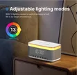 Multifunction Bluetooth Speaker Alarm Clock Wireless Charger - 1