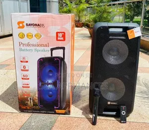 Sayona Party Box Speaker with Wireless Mic