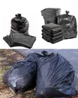 20 Pieces Large Black Heavy Duty Trash Can Liners (120 Liters, 30x36 Inches) - 2