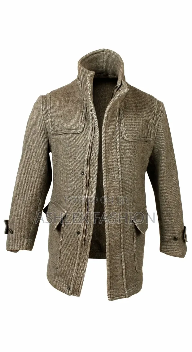 Classic Merino Wool Trench Coats - Used - 1