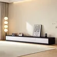 Brand New 8ft White TV Stand with Drawers and LED Lights - 2