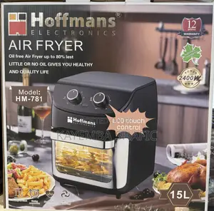 Hoffmans 15L Electric Air Fryer Oven 2400W (HM-781)