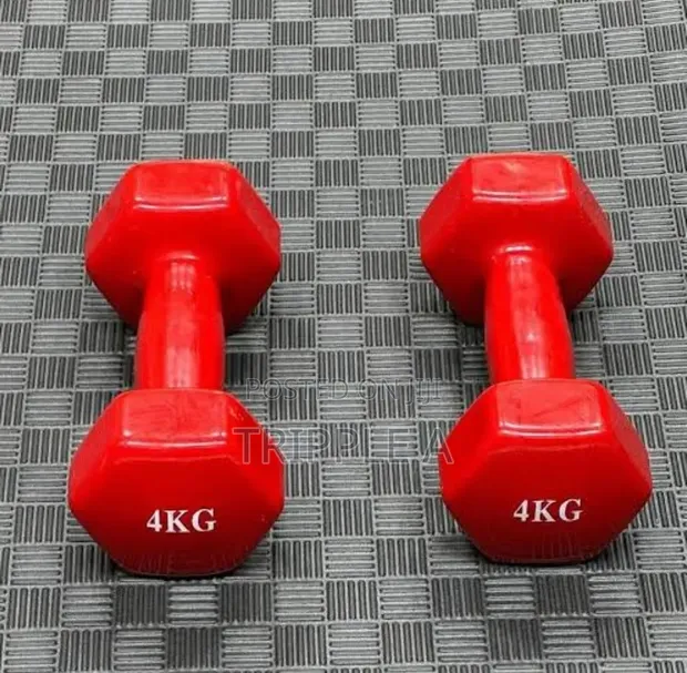 Hand Free Vinyl Dumbbells (4kg) - 1