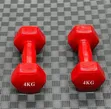 Hand Free Vinyl Dumbbells (4kg) - 1