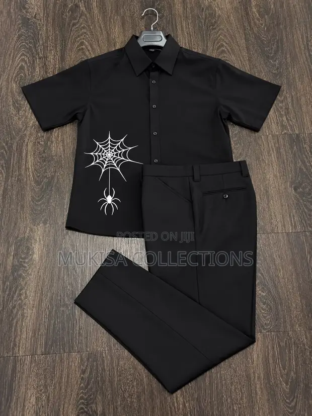 Designer Clothes - Black, Men's, Brand New - 1