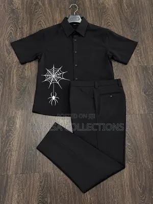Designer Clothes - Black, Men's, Brand New