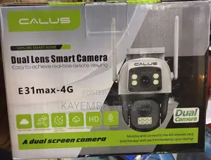 Calus E31max-4G Dual Lens Smart Security CCTV Outdoor Camera