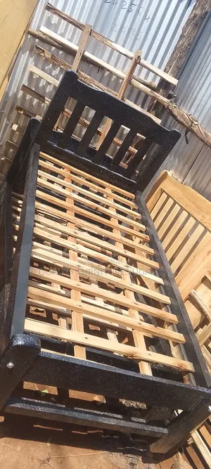 3x6 Black Budget Bed Frame
