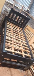3x6 Black Budget Bed Frame - 2
