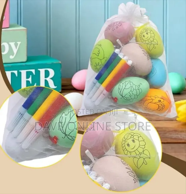 12 PCS Plastic Easter Egg Kit - 1