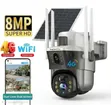 4G PTZ Solar Security Camera with Dual-Screen - 1