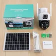 4G PTZ Solar Security Camera with Dual-Screen - 5