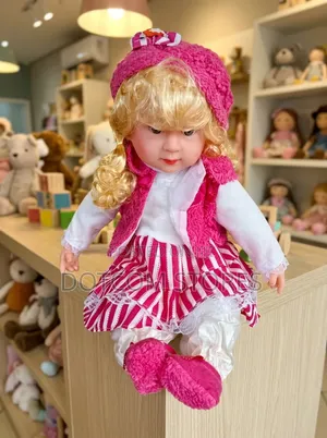 Princess-Style Baby Girl Doll with Music