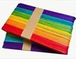 100 Count Jumbo Popsicle Sticks (6 Inches) - 1