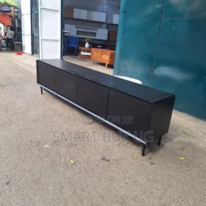 Brand New TV Stand with Drawers and LED Lights - White