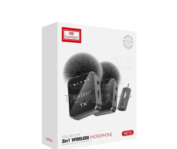 Earldom 3-in-1 Wireless Microphone - 1