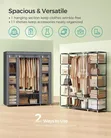 Multicolored Storage Clothes Wardrobe - 1