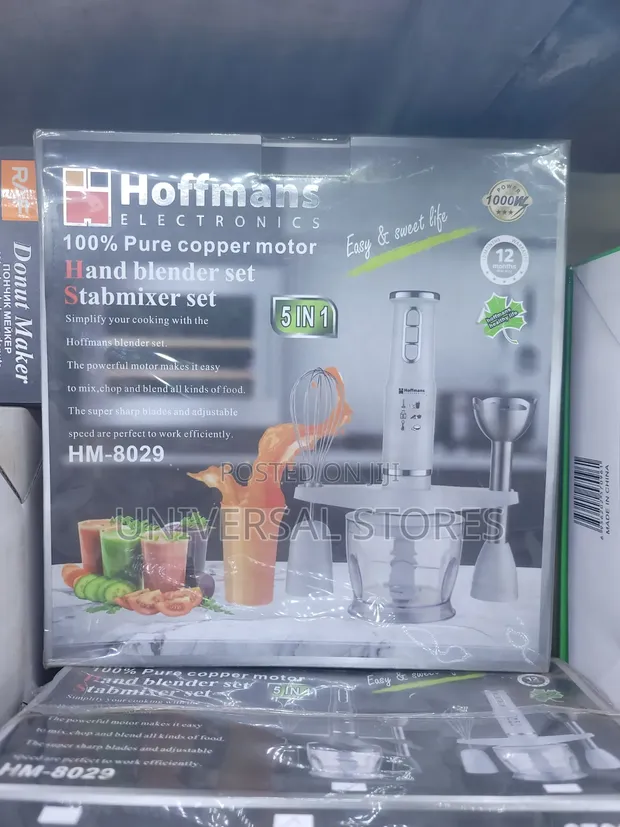 Hoffmans 5-in-1 Hand Blender Set (HM-8029) - 1