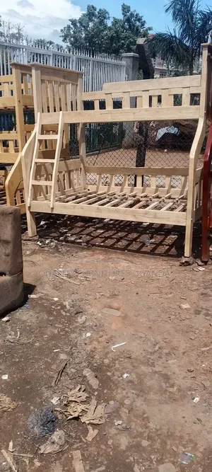 Nsambya Wooden Double Decker Bed