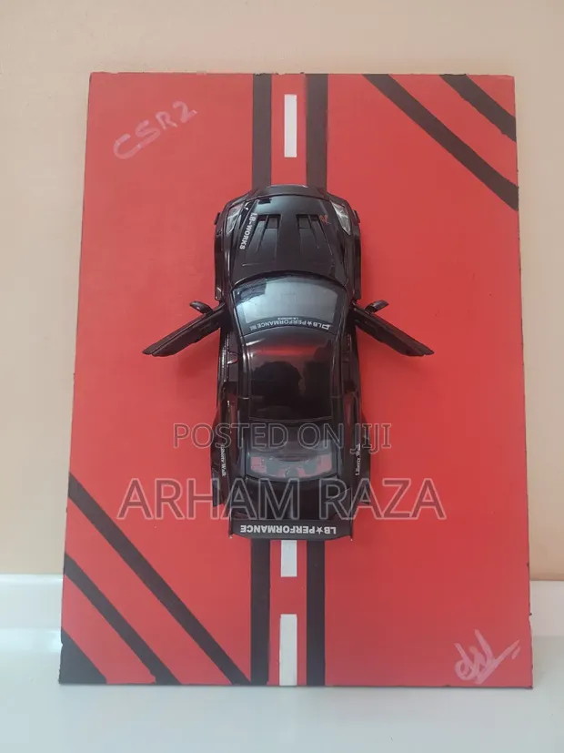 3D Race Car Frame - Die Cast - 1