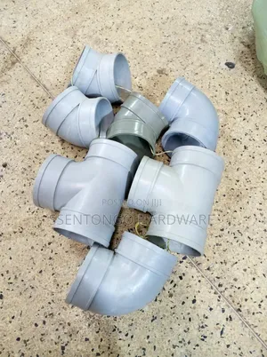 Gentex 6 Inch PVC Bend Plain 90° Fitting