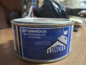 Lordex Bituminous Weatherproof Coating - 300g Black Roof Sealant