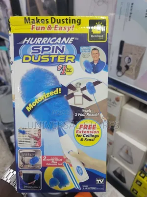 Hurricane Spin Duster - Motorized Cleaning Wand